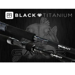 Gator Bigbait Black Titanium 8,5'' 50-180g Casting